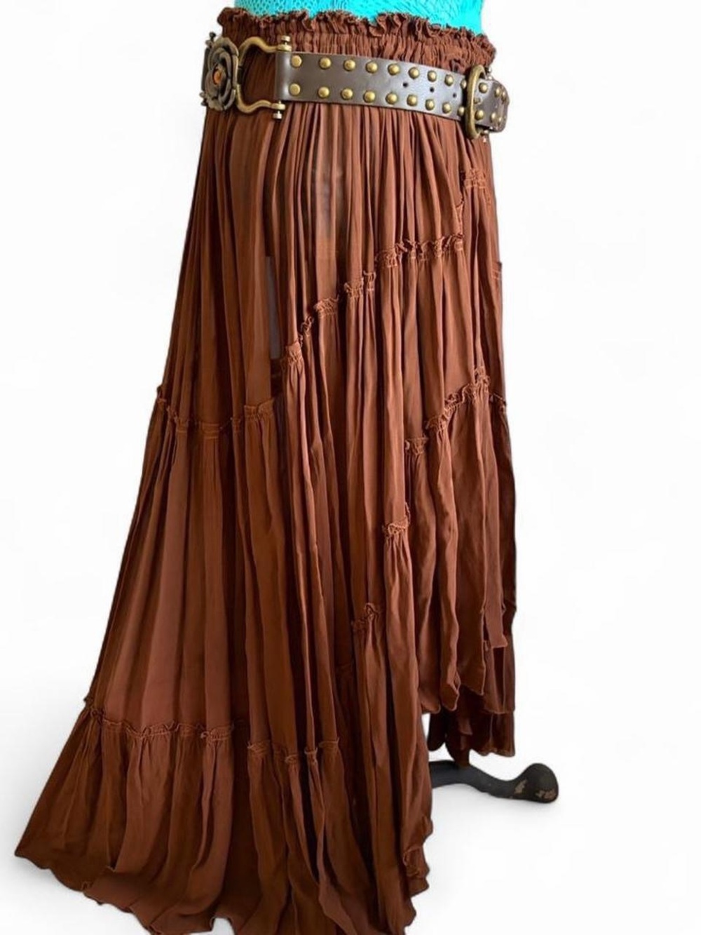 Jean Paul Gaultier Femme Pleated Skirt